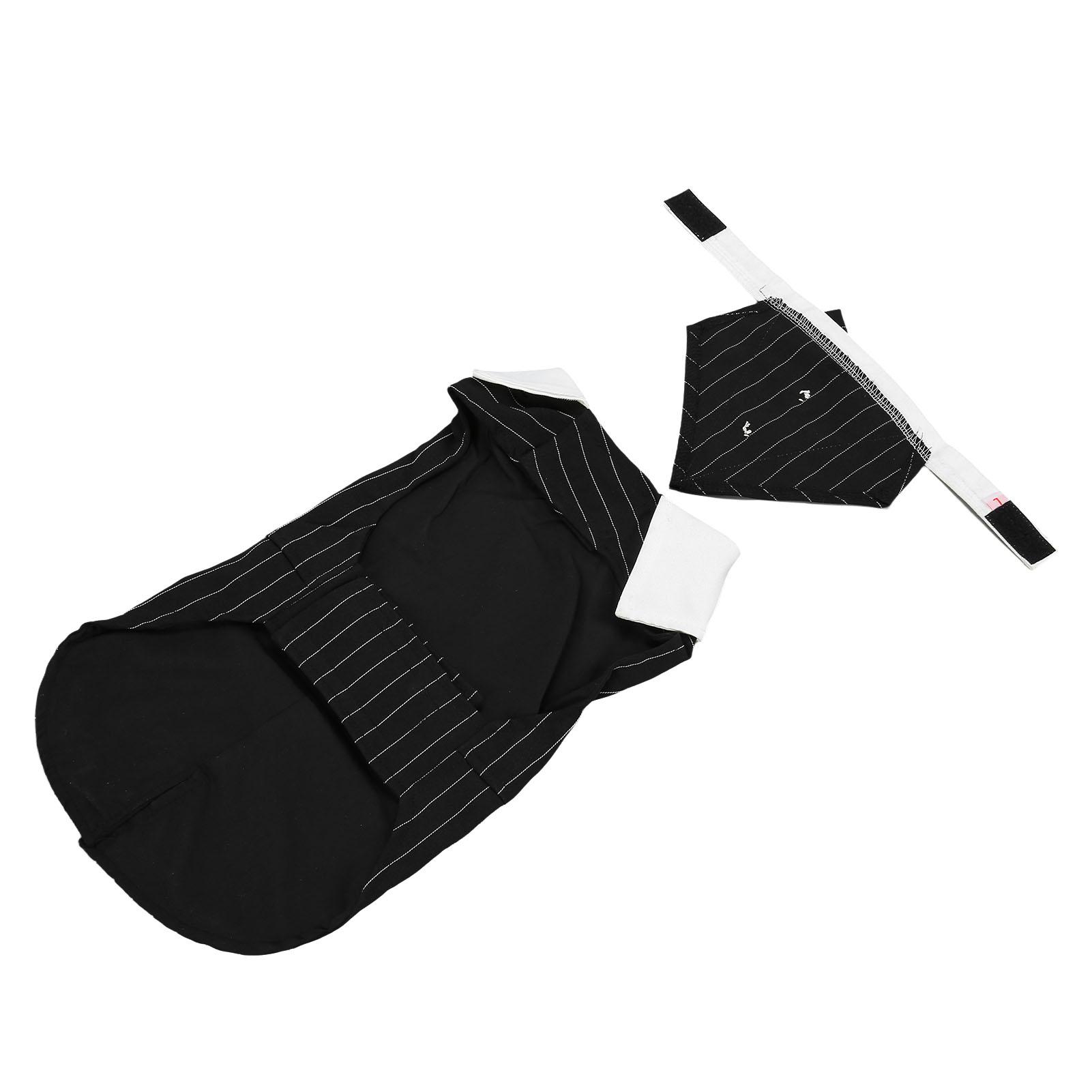 Pet Wedding Suit Stylish Classic Vertical Stripe Dog Formal Tuxedo Suit for Wedding Halloween Birthday Party L L
Pet Wedding Suit Stylish Classic Vertical Stripe Dog Formal Tuxedo Suit for Wedding Halloween Birthday Party L L
