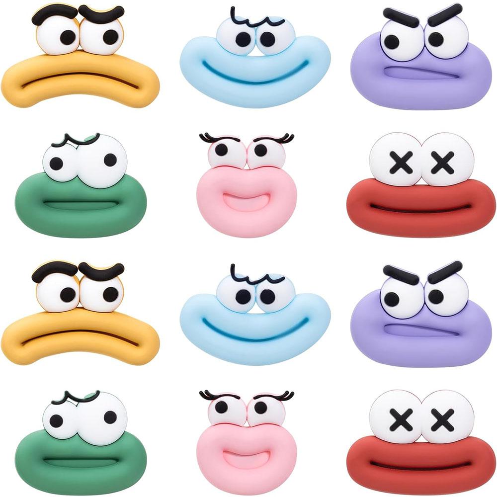 12Pcs Cute Refrigerator Magnets, Strong Magnets for Whiteboard Cabinet Locker, 3D Funny Decorative for Classroom Kitchen Office різнокольорові кольору
12Pcs Cute Refrigerator Magnets, Strong Magnets for Whiteboard Cabinet Locker, 3D Funny Decorative for Classroom Kitchen Office різнокольорові кольору