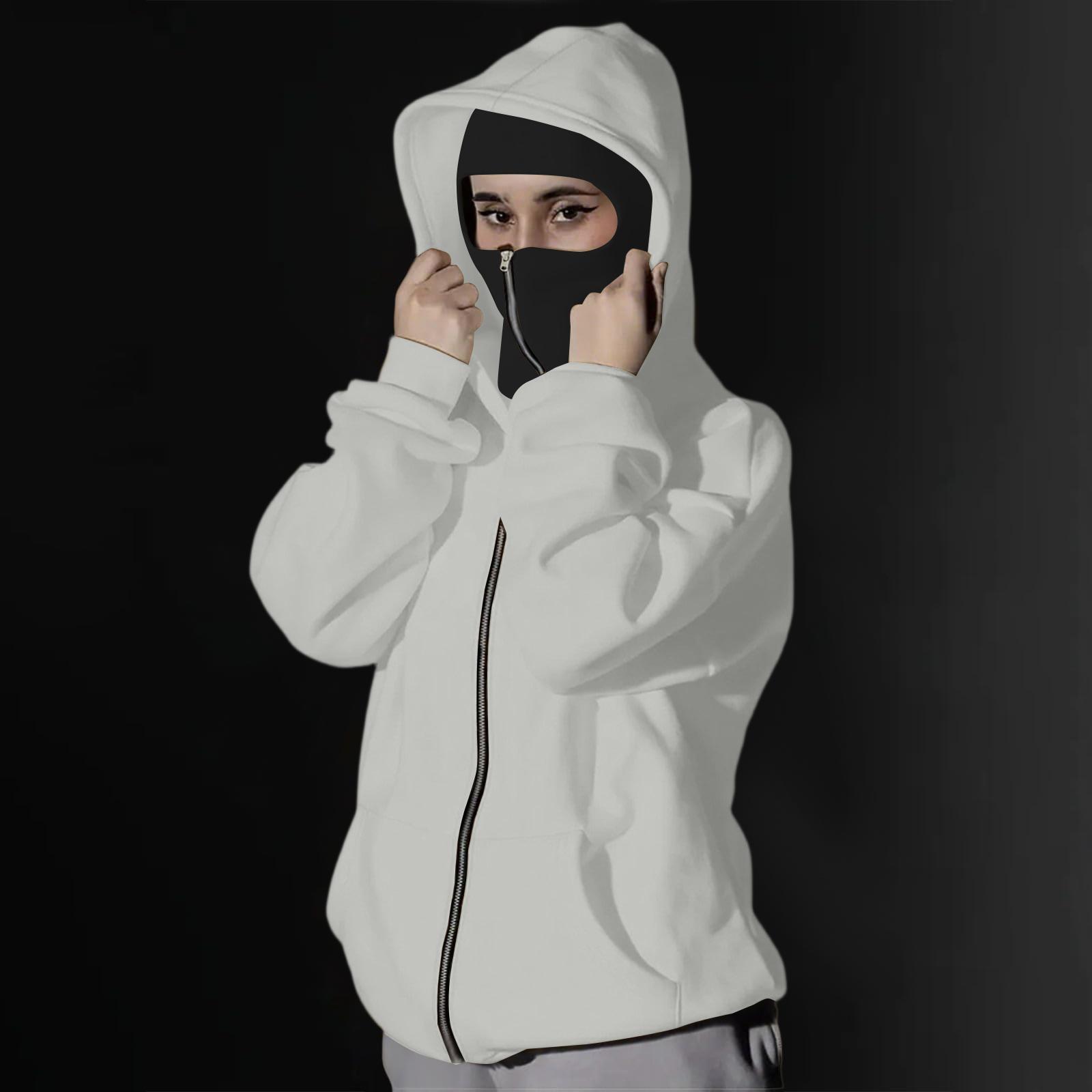 Women s Double-layer Hooded Zipper Hoodie Jacket XL
Women s Double-layer Hooded Zipper Hoodie Jacket XL