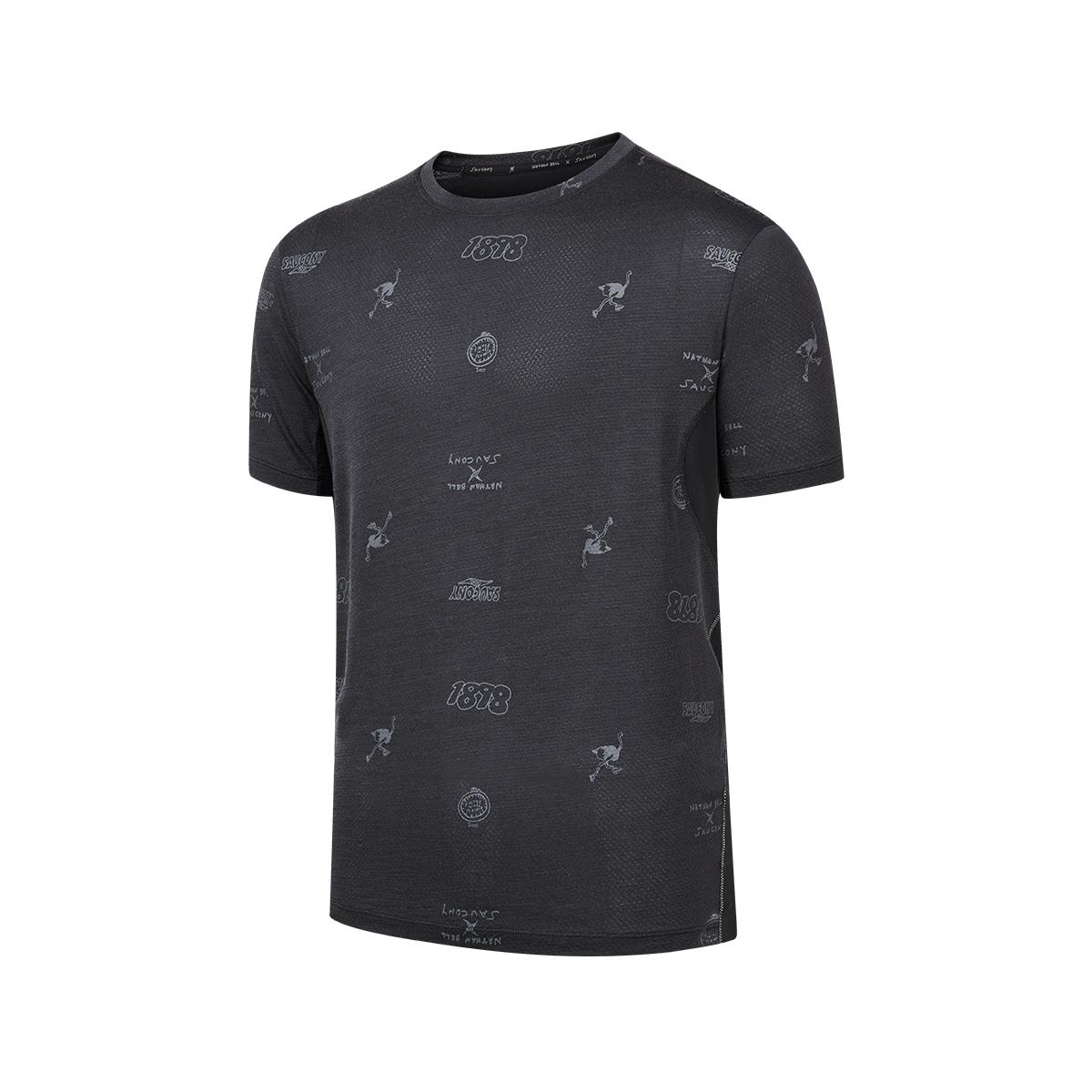 Saucony Nathan Bell Series Casual Sports Pullover Short Sleeve T-Shirt Unisex T-Shirts Black SA2259ST41C-PR245 M
Saucony Nathan Bell Series Casual Sports Pullover Short Sleeve T-Shirt Unisex T-Shirts Black SA2259ST41C-PR245 M