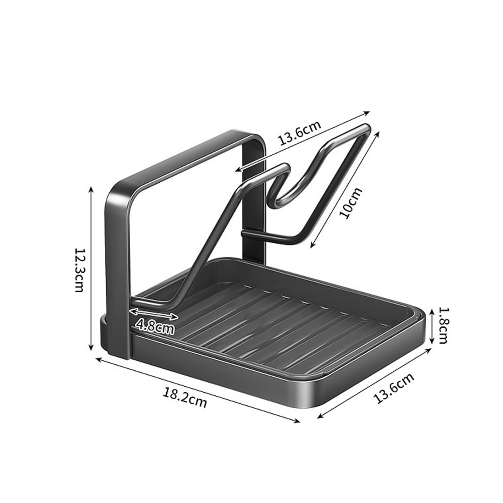 Double Layer Pot Lid Rack Non-slip Draining Pot Lid Organizer Large Capacity Draining Kitchen Storage Rack Cutting Board Holder
Double Layer Pot Lid Rack Non-slip Draining Pot Lid Organizer Large Capacity Draining Kitchen Storage Rack Cutting Board Holder