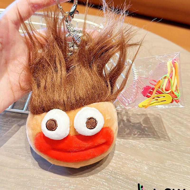 Whimsical Keychain Plush Fluffy Doll Colorful Keyring For Fun And Creative Gifts коричневый
Whimsical Keychain Plush Fluffy Doll Colorful Keyring For Fun And Creative Gifts коричневый