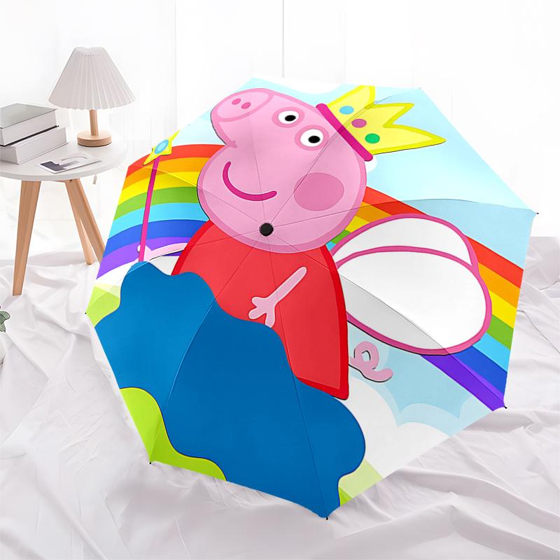 Peppa Pig Fairy Costume with Automatic Opening Umbrella - Portable 3-Fold Design, 8-Bone Iron Frame Outdoor Umbrella, Ideal Gift for Fans an
Peppa Pig Fairy Costume with Automatic Opening Umbrella - Portable 3-Fold Design, 8-Bone Iron Frame Outdoor Umbrella, Ideal Gift for Fans an