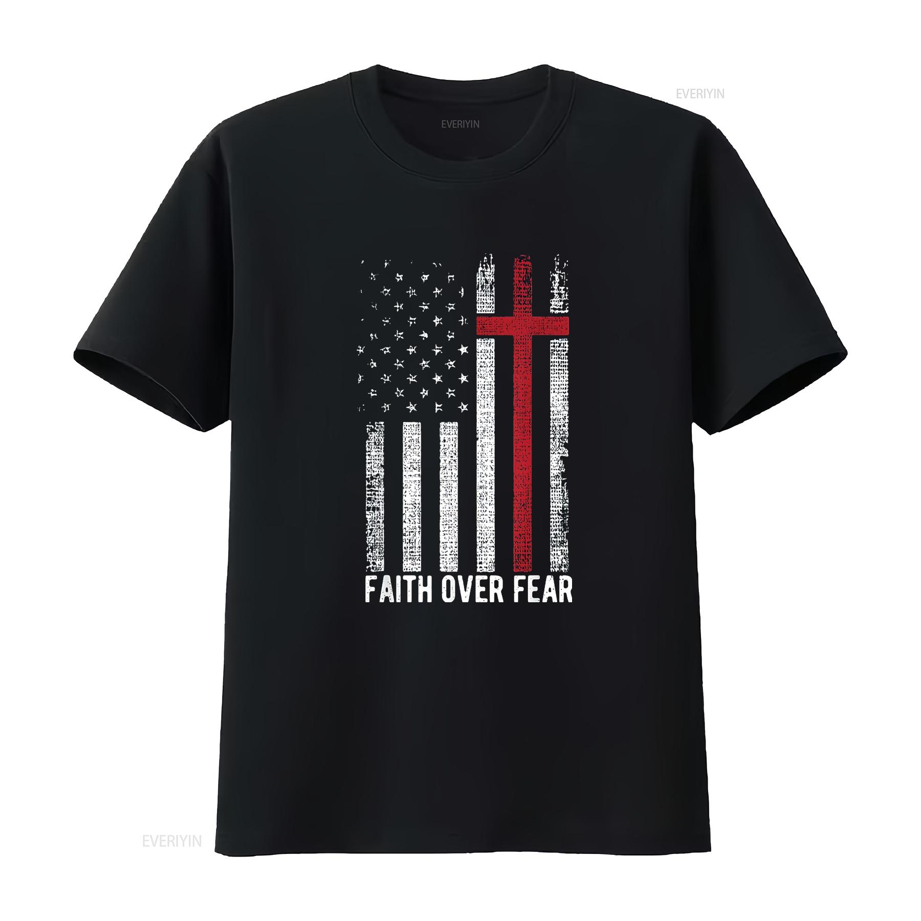 Womens Faith Over Fear American Usa Flag Christian Cross Jesus T Shirt Black 2XL vintage Washed Casual Top For Everyday Wear 4XL
Womens Faith Over Fear American Usa Flag Christian Cross Jesus T Shirt Black 2XL vintage Washed Casual Top For Everyday Wear 4XL
