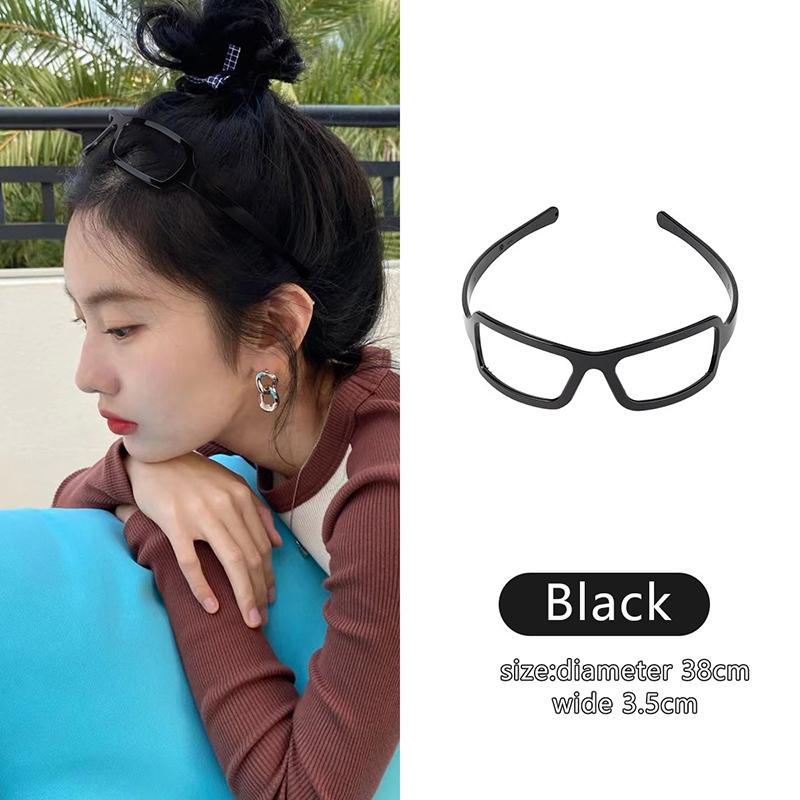 Индивидуальность Пластиковые Очки Форма Головная Повязка Прическа Солнцезащитные Очки Форма Повязка Для Волос Для Женщин Корейский Стиль Простой Обруч Для Волос
Индивидуальность Пластиковые Очки Форма Головная Повязка Прическа Солнцезащитные Очки Форма Повязка Для Волос Для Женщин Корейский Стиль Простой Обруч Для Волос
