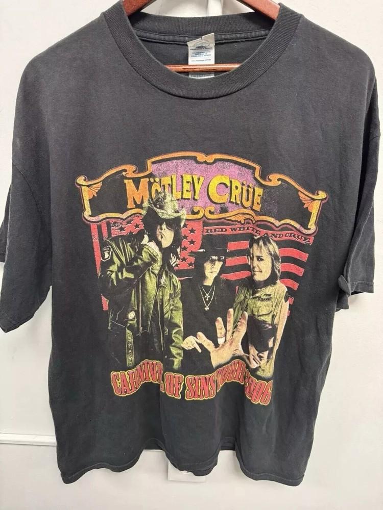 Motley Crue Carnival Of Sins Tour 2006 Band Tshirt Reprint Men Women S-5XL Unisex T-Shirt M
Motley Crue Carnival Of Sins Tour 2006 Band Tshirt Reprint Men Women S-5XL Unisex T-Shirt M