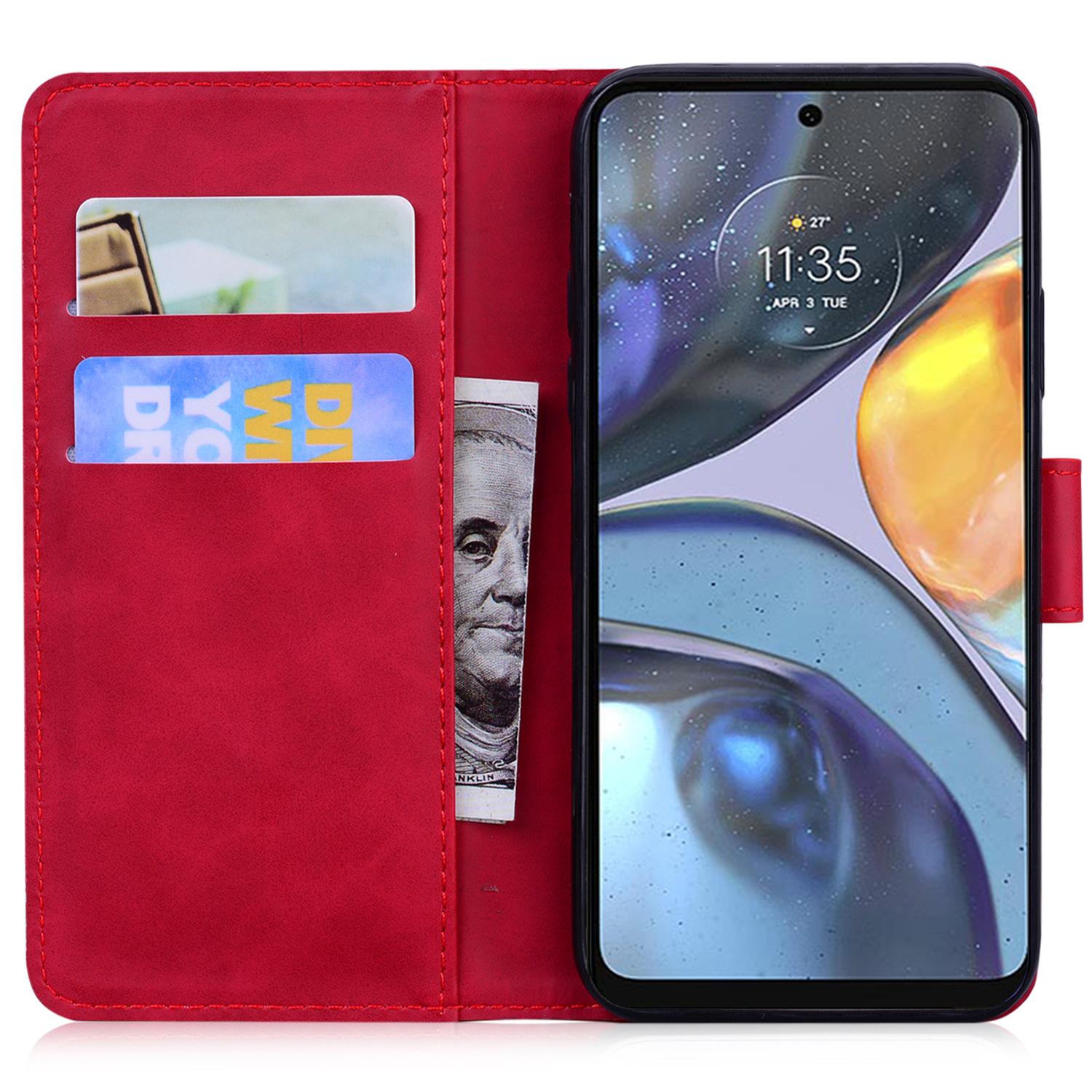 For Motorola Moto E13 4G Phone Case Tiger Imprinted PU Leather Cover Wallet Stand Protective Case Red 
For Motorola Moto E13 4G Phone Case Tiger Imprinted PU Leather Cover Wallet Stand Protective Case Red