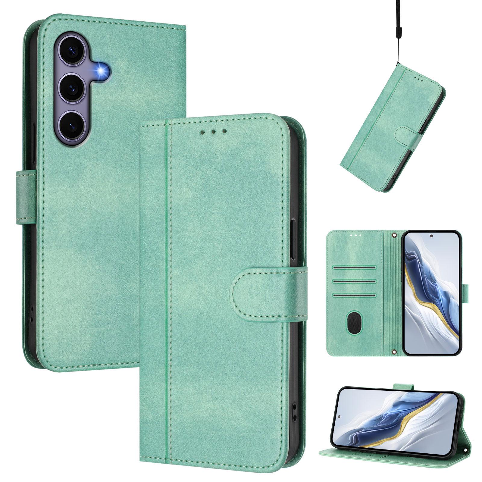 For Samsung Galaxy S25 Cases Wallet Stand Retro Texture Leather Phone Cover with Lanyard Grey
For Samsung Galaxy S25 Cases Wallet Stand Retro Texture Leather Phone Cover with Lanyard Grey