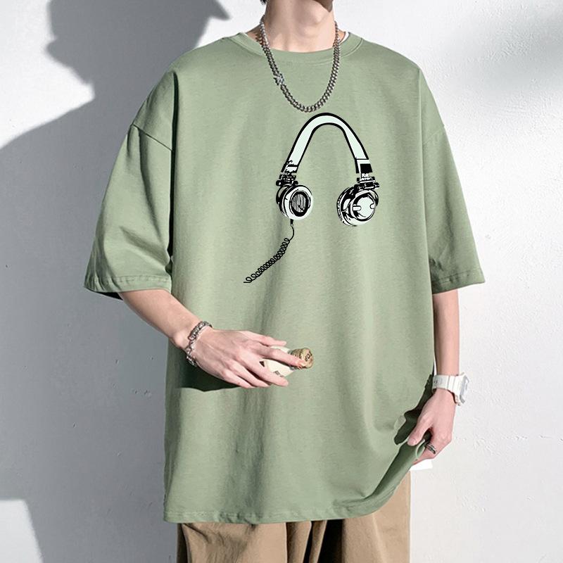 Мужская футболка оверсайз с принтом наушников, со спущенным плечом, 100% хлопок, уличная футболка 4XL зелёный
Мужская футболка оверсайз с принтом наушников, со спущенным плечом, 100% хлопок, уличная футболка 4XL зелёный
