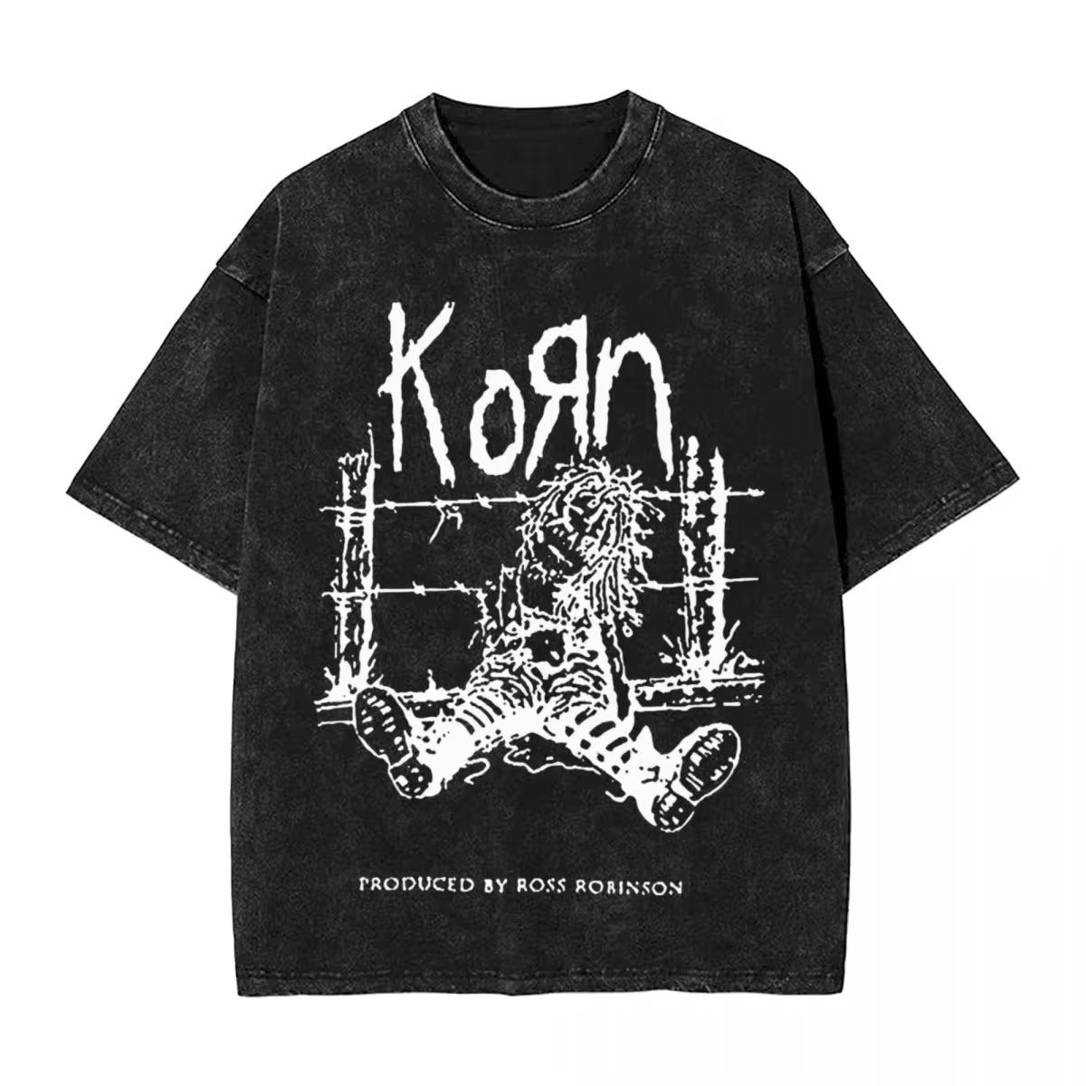Музика Рок Гурт Korn Футболки Хіп-хоп Бавовна з ефектом прання Футболка Хараджуку Крута для чоловіків жінок Топи Вуличний одяг Літні футболки S
Музика Рок Гурт Korn Футболки Хіп-хоп Бавовна з ефектом прання Футболка Хараджуку Крута для чоловіків жінок Топи Вуличний одяг Літні футболки S