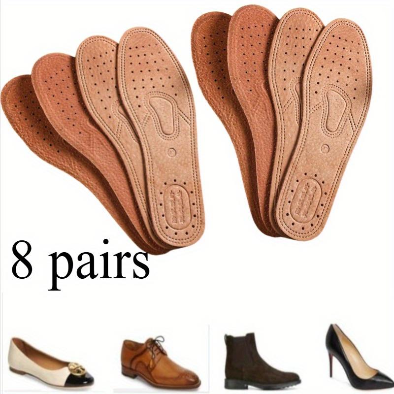 8 пар дышащих стелек против запаха - Унисекс коричневые кожаные вставки для подошвы для женщин и мужчин, подходят для модельной обуви, лоферов, ботильонов и туфель на высоком каблуке 44
8 пар дышащих стелек против запаха - Унисекс коричневые кожаные вставки для подошвы для женщин и мужчин, подходят для модельной обуви, лоферов, ботильонов и туфель на высоком каблуке 44
