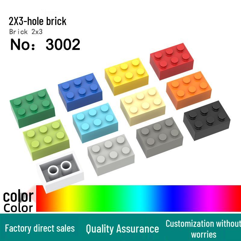 DIY 2X3 Basic Building Blocks, Compatible with LEGO, 6-Hole Small Particles 0.1kg (approx. 55 pcs) колір зеленого яблука
DIY 2X3 Basic Building Blocks, Compatible with LEGO, 6-Hole Small Particles 0.1kg (approx. 55 pcs) колір зеленого яблука