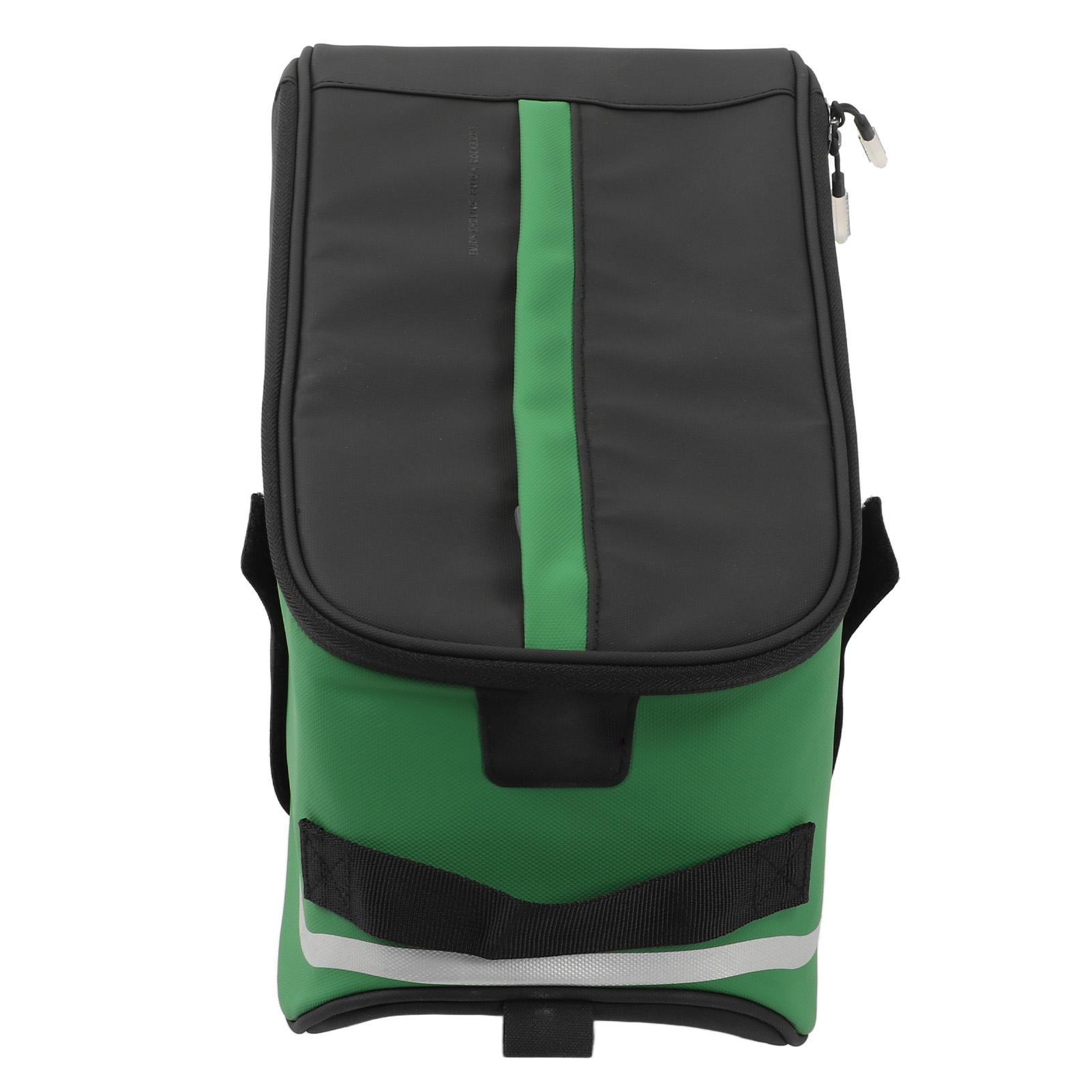 Bike Trunk Bag Multifunctional Waterproof Outdoor Sports Bike Cargo Carrier Bag for Road Mountain Bike Black Green
Bike Trunk Bag Multifunctional Waterproof Outdoor Sports Bike Cargo Carrier Bag for Road Mountain Bike Black Green