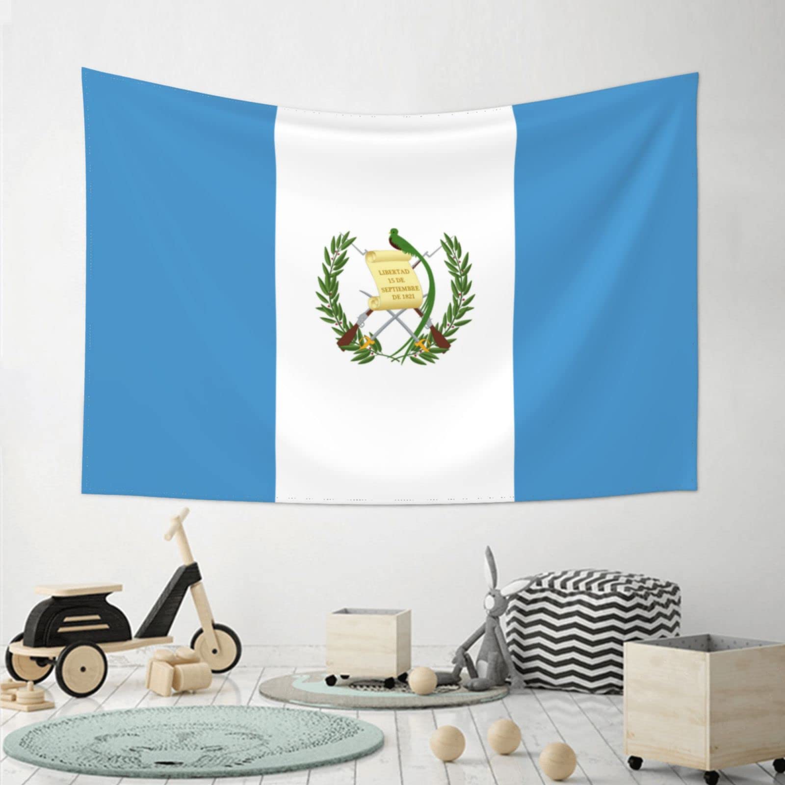 DARLEKS Guatemala Flag Wall Tapestry Decoration Party Banner Living Room Bedroom Background Home Wall Decoration Tapestry 74x94cm(29x37in)
DARLEKS Guatemala Flag Wall Tapestry Decoration Party Banner Living Room Bedroom Background Home Wall Decoration Tapestry 74x94cm(29x37in)