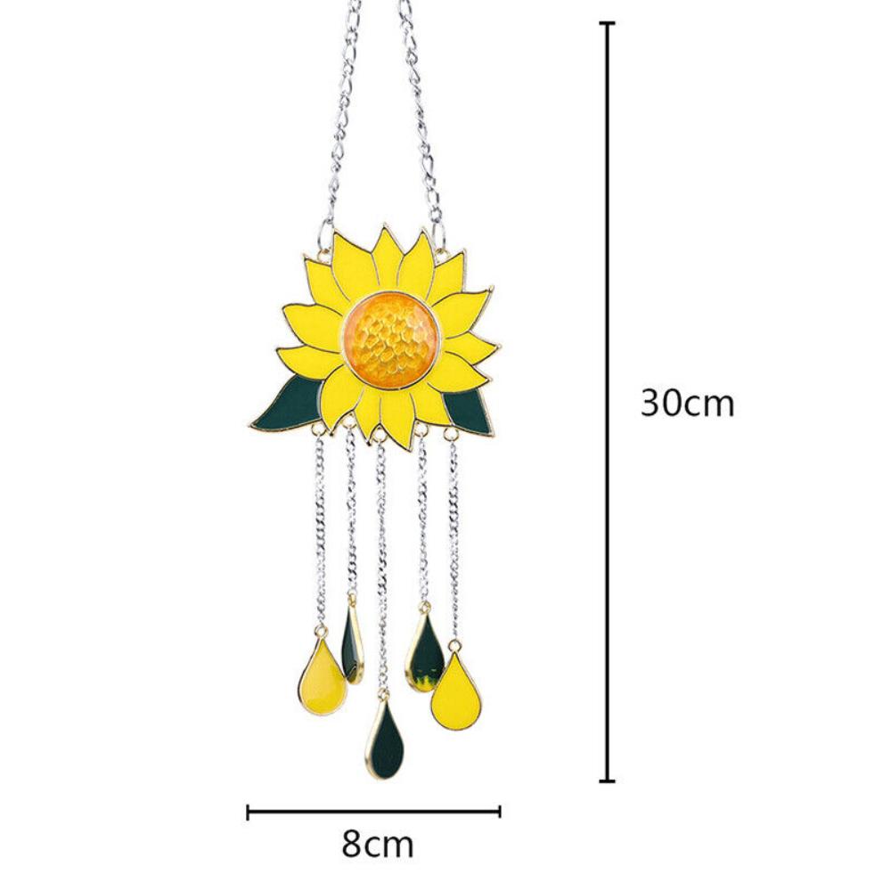 Подсолнух Ветер Колокольчики Уличное Украшение Сада Украшение Подвесной ... чёрный
Подсолнух Ветер Колокольчики Уличное Украшение Сада Украшение Подвесной ... чёрный