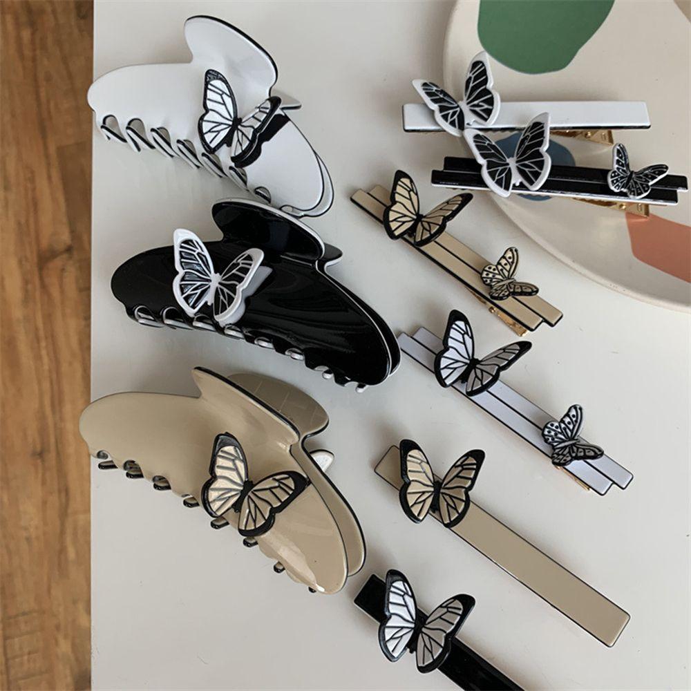 Face Bathing Female Butterfly Hair Claw Women Hair Clip Korean Style Crab Clip Hair Accessories
Face Bathing Female Butterfly Hair Claw Women Hair Clip Korean Style Crab Clip Hair Accessories