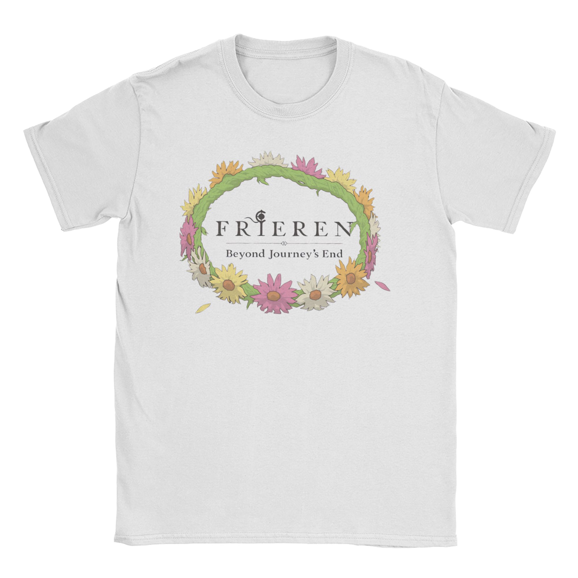 Sousou No Frieren Flower Crown T-Shirt for Unisex Women Awesome Cotton Tees Crew Neck Short Sleeve T Shirt Plus Size Clothes S
Sousou No Frieren Flower Crown T-Shirt for Unisex Women Awesome Cotton Tees Crew Neck Short Sleeve T Shirt Plus Size Clothes S