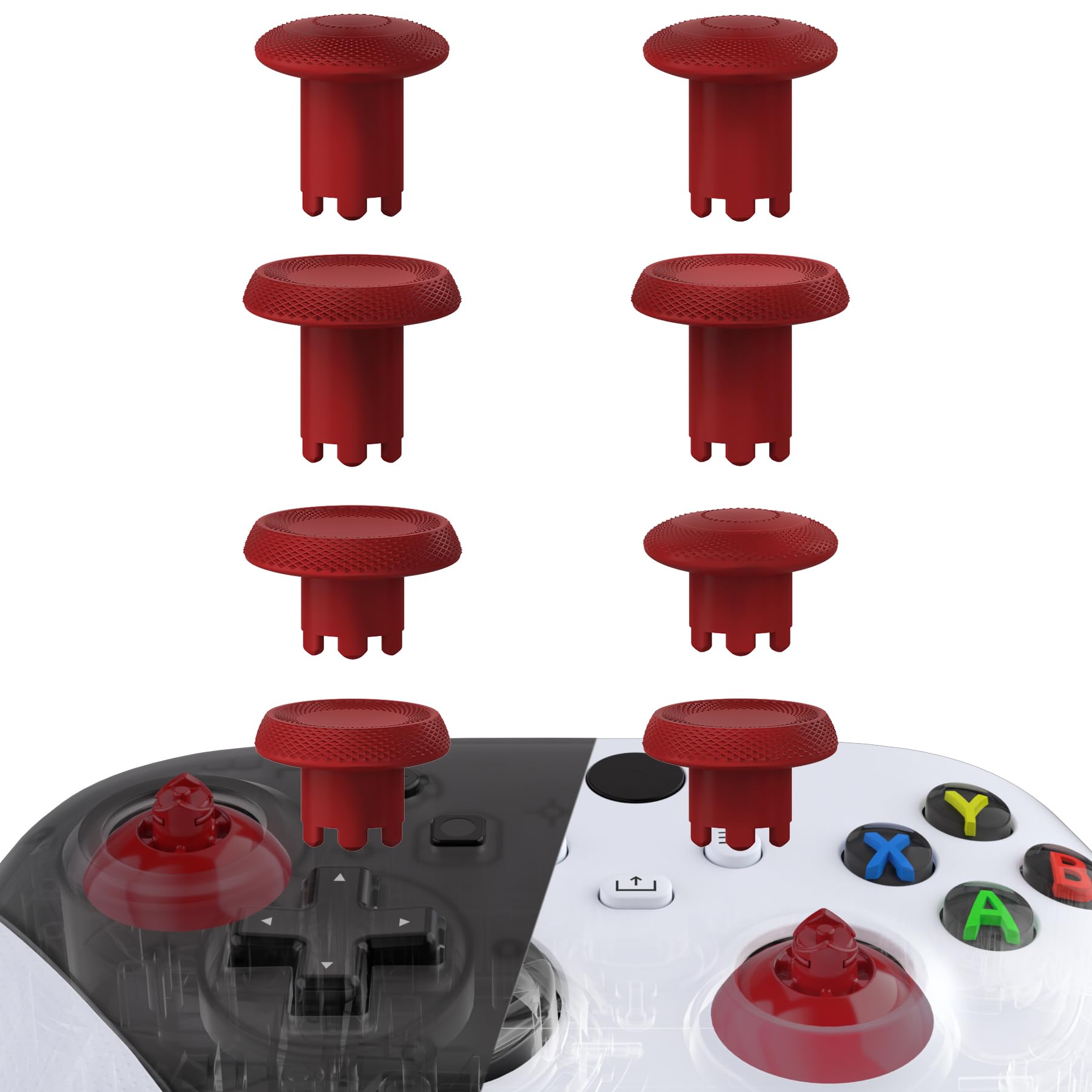 eXtremeRate ThumbsGear V3 Replaceable Ergonomic Thumbstick for Compatible with Xbox Core Replacement Analog Thumbstick for Compatible with Xbox One
eXtremeRate ThumbsGear V3 Replaceable Ergonomic Thumbstick for Compatible with Xbox Core Replacement Analog Thumbstick for Compatible with Xbox One