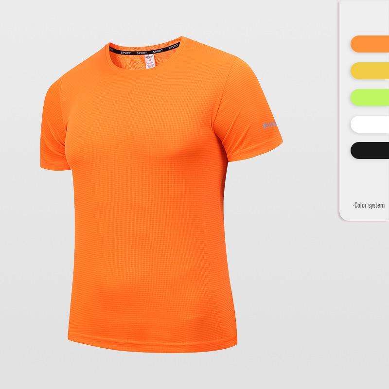 Unisex Quick-Dry Crew Neck Sports Tee with Logo - Short Sleeve, Breathable, Ideal for Summer Fitness and Running 2XL фарби люмінесцентні зелений колір
Unisex Quick-Dry Crew Neck Sports Tee with Logo - Short Sleeve, Breathable, Ideal for Summer Fitness and Running 2XL фарби люмінесцентні зелений колір