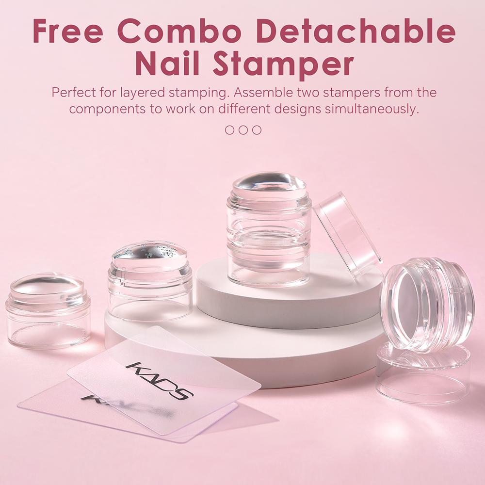 Transparent Nail art Stamper Polish Stencil Template Seal Stamper Scraper Manicure Polish Transfer Printing Tool
Transparent Nail art Stamper Polish Stencil Template Seal Stamper Scraper Manicure Polish Transfer Printing Tool
