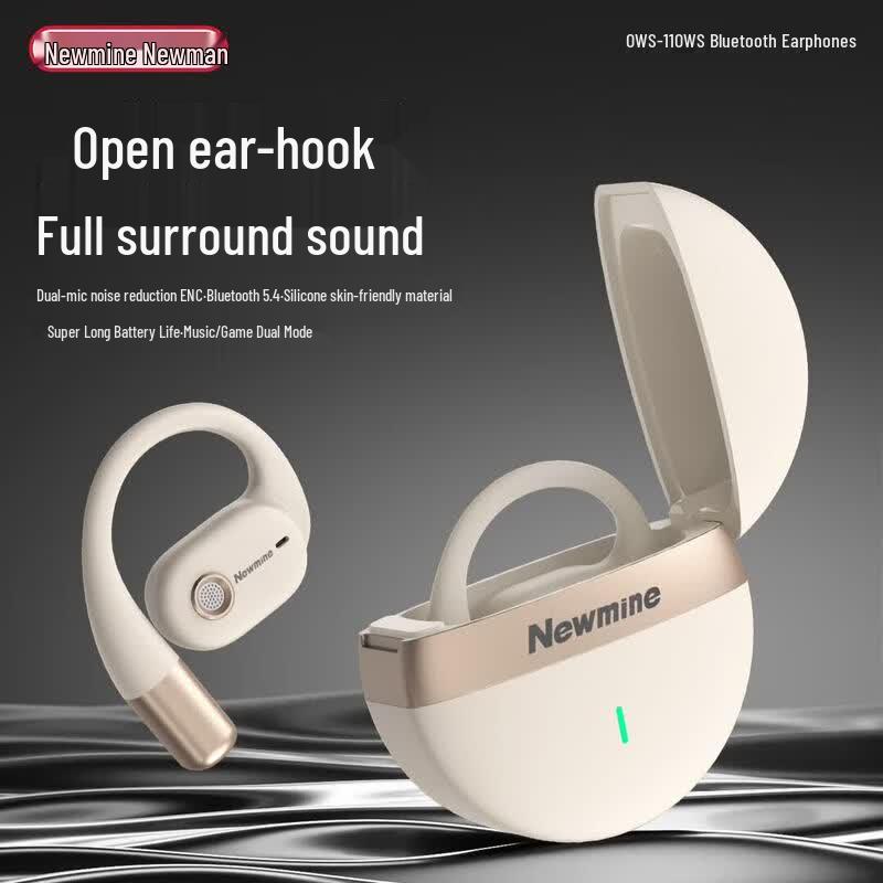 Newman Open-Ear Bone Conduction Sport Headphones
Newman Open-Ear Bone Conduction Sport Headphones