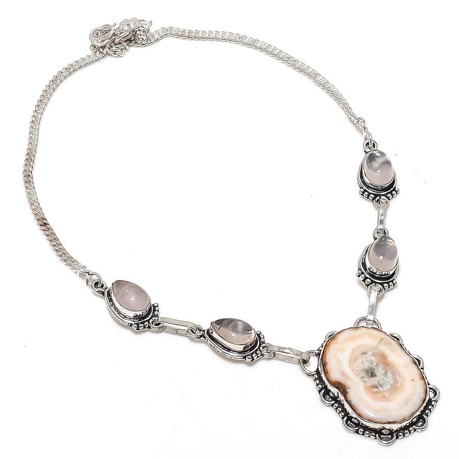 Натуральный солнечный кварц, кварц 925 стерлинговое серебро ювелирное ожерелье 18 E0r38
Натуральный солнечный кварц, кварц 925 стерлинговое серебро ювелирное ожерелье 18 E0r38