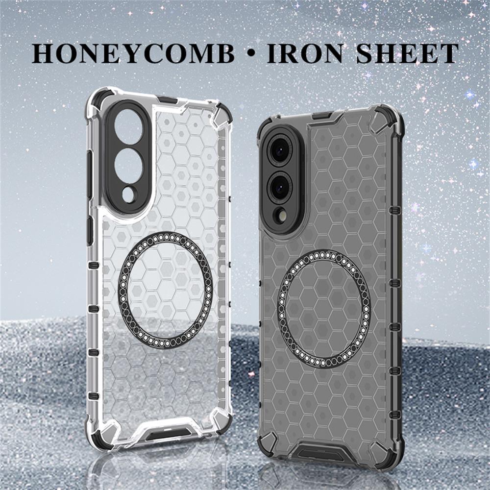For Samsung Galaxy S25 Edge Case Compatible with MagSafe Honeycomb Design TPU+PC Phone Cover Grey
For Samsung Galaxy S25 Edge Case Compatible with MagSafe Honeycomb Design TPU+PC Phone Cover Grey