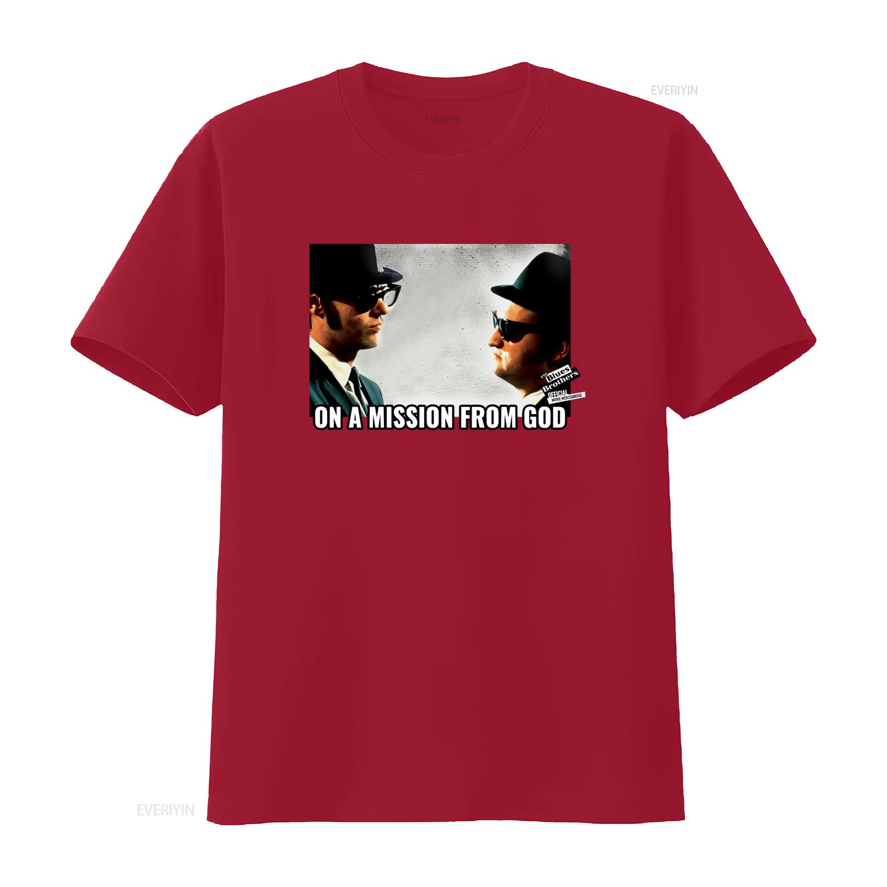 Retro Blues Brothers On A Mission From God T Shirt for Men Stylish and Comfortable vintage Washed Versatile Slightly S
Retro Blues Brothers On A Mission From God T Shirt for Men Stylish and Comfortable vintage Washed Versatile Slightly S