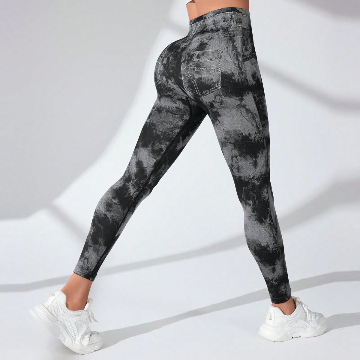 High-Waist Peach Butt Yoga Pants - Women s Quick-Dry, Elastic, Sporty, Sexy Fitness Tights L чорний колір сірий
High-Waist Peach Butt Yoga Pants - Women s Quick-Dry, Elastic, Sporty, Sexy Fitness Tights L чорний колір сірий