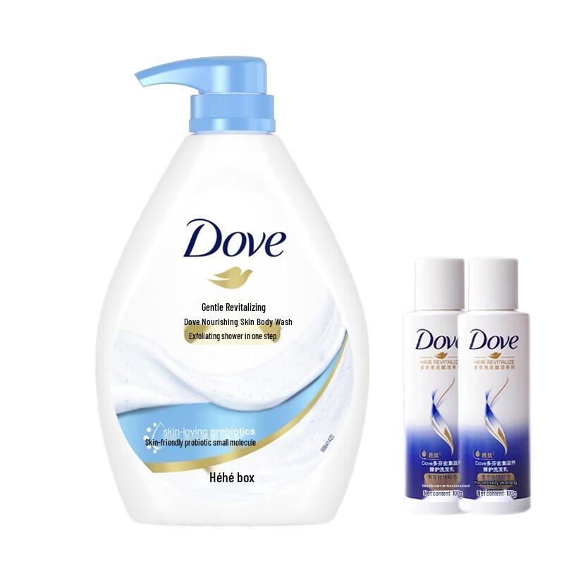 Dove Gentle Rejuvenating Body Wash & Shampoo Value Set
Dove Gentle Rejuvenating Body Wash & Shampoo Value Set