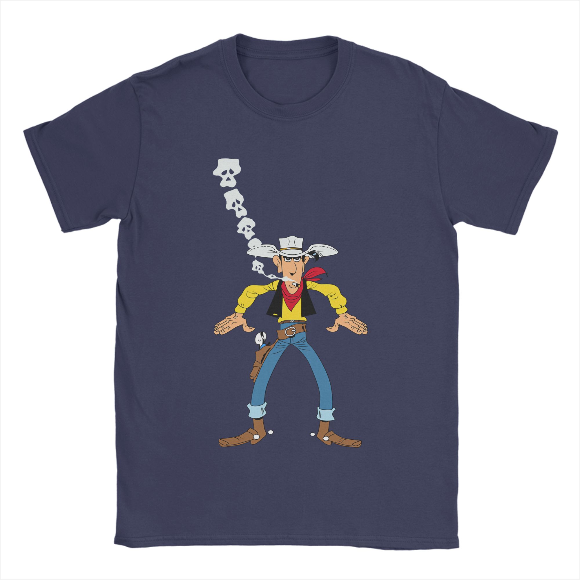Men Lucky Luke Are You Ready T Shirt Cartoon Cotton Clothing Funny Short Sleeve Crewneck Tee Shirt Party TShirt 3XL
Men Lucky Luke Are You Ready T Shirt Cartoon Cotton Clothing Funny Short Sleeve Crewneck Tee Shirt Party TShirt 3XL