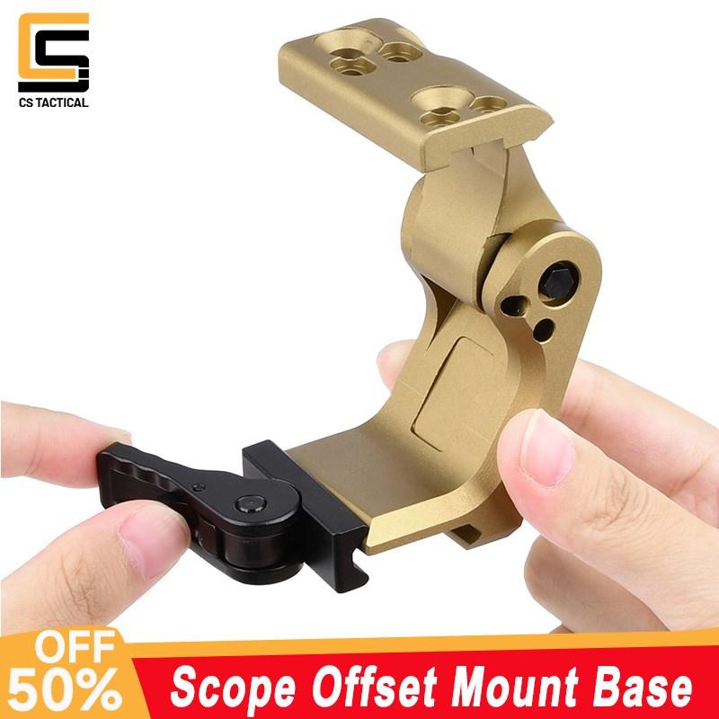 WADSN Tactical Metal Scope Fast Offset Mount Base G33 G43 Rollover Bracket Fit 20mm Rail Outdoor Hunting Airsoft Accessroies BK
WADSN Tactical Metal Scope Fast Offset Mount Base G33 G43 Rollover Bracket Fit 20mm Rail Outdoor Hunting Airsoft Accessroies BK