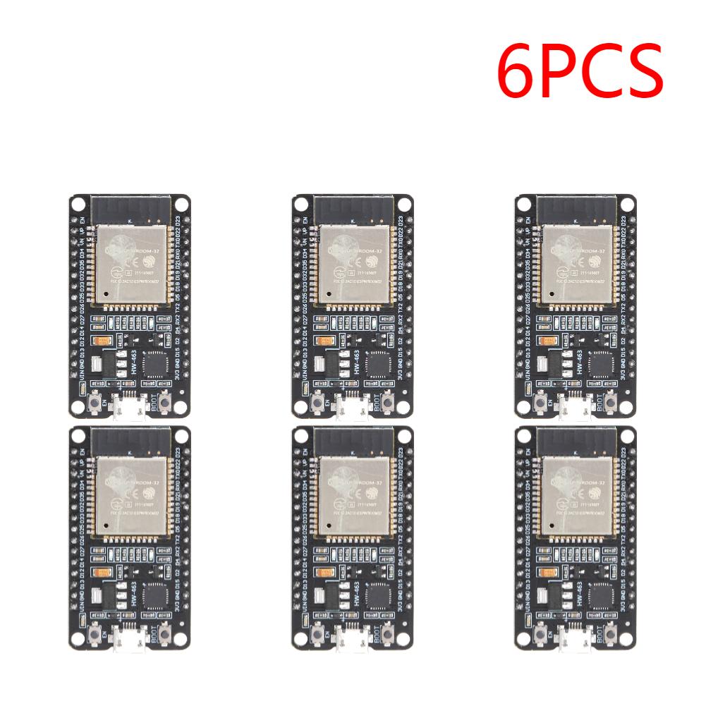 1-10 ШТ. ESP-32S ESP-WROOM-32 ESP32 CPU Плата розробки 802.11b/g WiFi+Bluetooth Модуль Двоядерний Надзвичайно низьке енергоспоживання
1-10 ШТ. ESP-32S ESP-WROOM-32 ESP32 CPU Плата розробки 802.11b/g WiFi+Bluetooth Модуль Двоядерний Надзвичайно низьке енергоспоживання