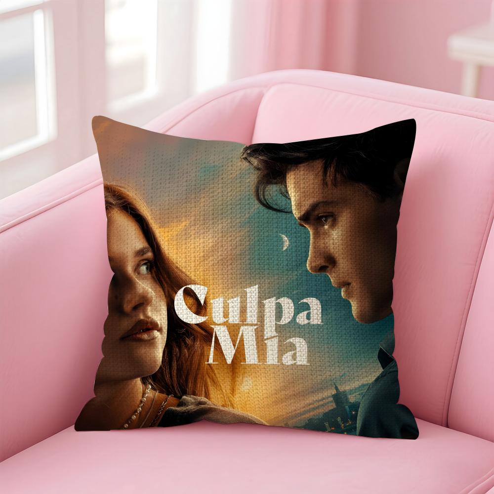 TV Show MMy Fault Culpa Cushion Cover Natural Linen Pillow Case DoubleSided Print Decorative Sofa Pillowcase Home Decor Gift 30x30cm
TV Show MMy Fault Culpa Cushion Cover Natural Linen Pillow Case DoubleSided Print Decorative Sofa Pillowcase Home Decor Gift 30x30cm