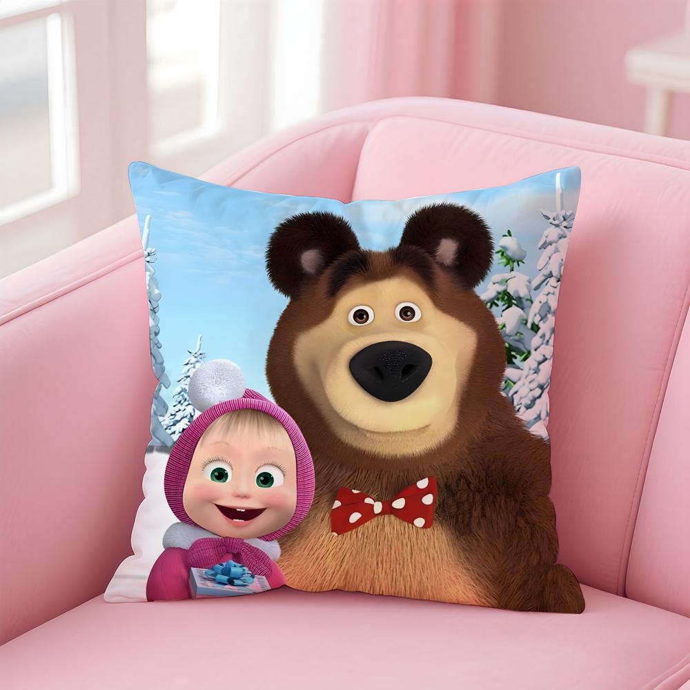 Мультяшна M-Маша та ВедмідьS Наволочка Зручна Двостороння Наволочка Ідеально для Автомобіля Дивана Спальні та Іншого 18x18Inch
Мультяшна M-Маша та ВедмідьS Наволочка Зручна Двостороння Наволочка Ідеально для Автомобіля Дивана Спальні та Іншого 18x18Inch