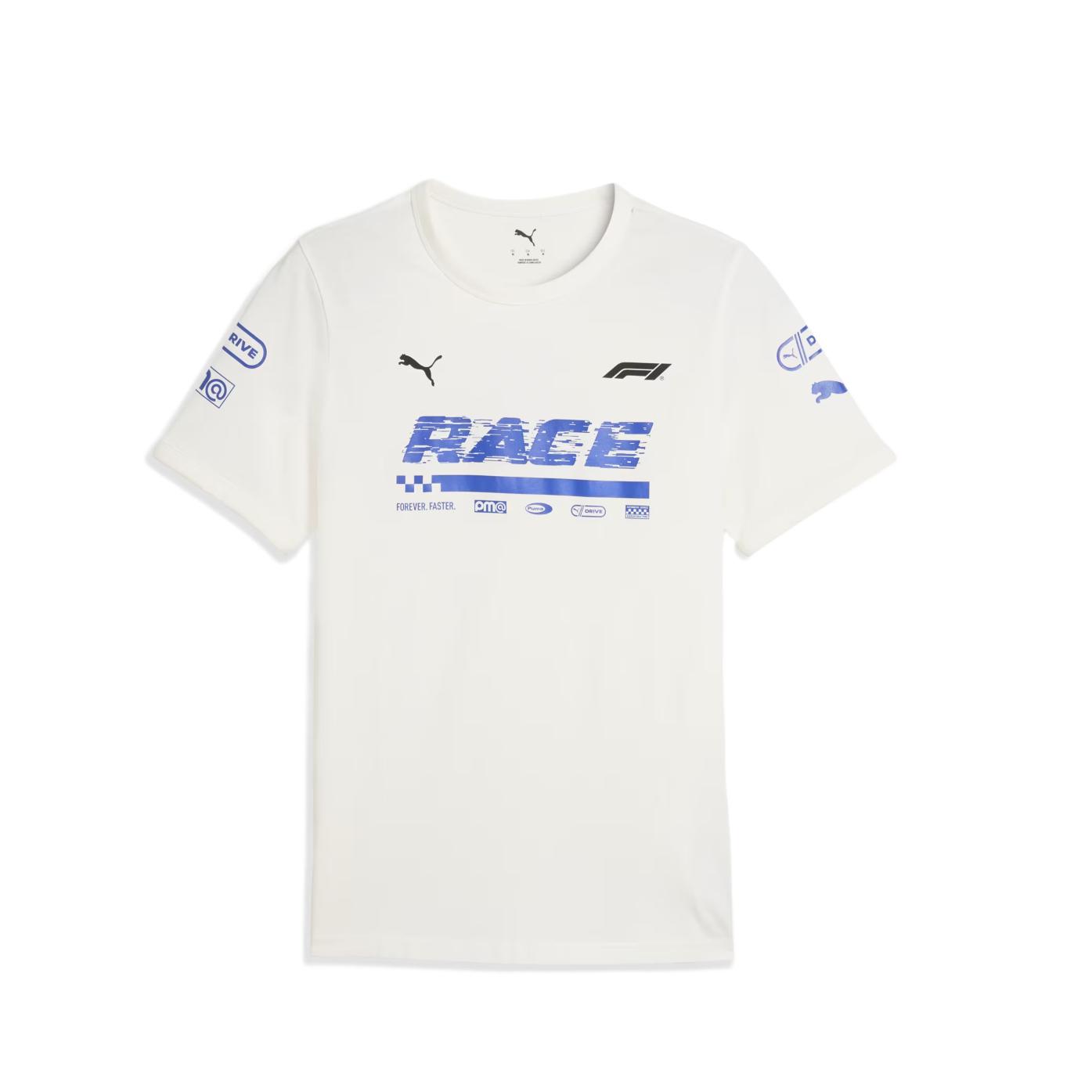 Puma Graphic F1 Fashionable Soft Solid Color Short Sleeve T-Shirt Men Tops White 631641-02 M
Puma Graphic F1 Fashionable Soft Solid Color Short Sleeve T-Shirt Men Tops White 631641-02 M