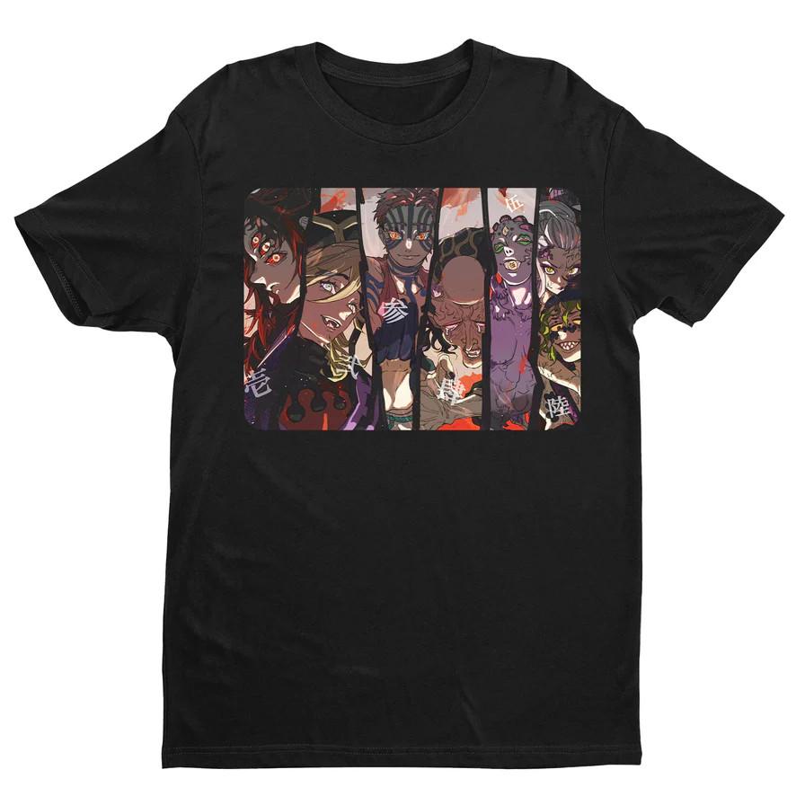 Anime Demon Slayer Upper Moon Black T Shirt Size S - 5XL Unisex T-Shirt XXXXL
Anime Demon Slayer Upper Moon Black T Shirt Size S - 5XL Unisex T-Shirt XXXXL