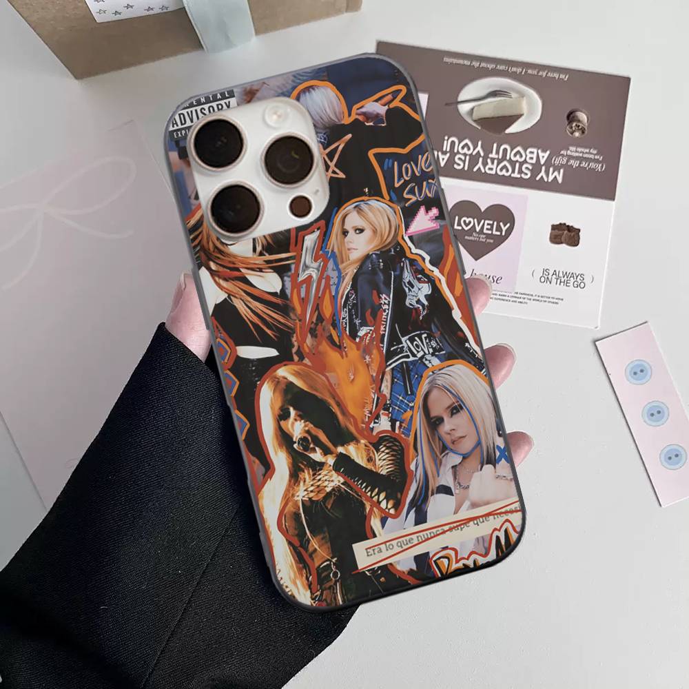 Avril Ramona Lavigne Phone Case For IPhone 16 15 17 Pro 11 12 13 14 Pro Max Plus Soft Ripple Silicone Cover Shell iPhone 15
Avril Ramona Lavigne Phone Case For IPhone 16 15 17 Pro 11 12 13 14 Pro Max Plus Soft Ripple Silicone Cover Shell iPhone 15