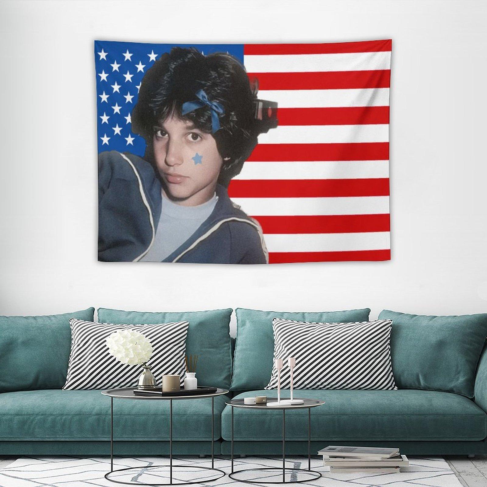 Ralph Macchio The Karate Inspired Tapestry Wall Hanging Vintage American Flag Design Super Fine Fiber Vertical Decor for Bedr 74x94cm(29x37in)
Ralph Macchio The Karate Inspired Tapestry Wall Hanging Vintage American Flag Design Super Fine Fiber Vertical Decor for Bedr 74x94cm(29x37in)