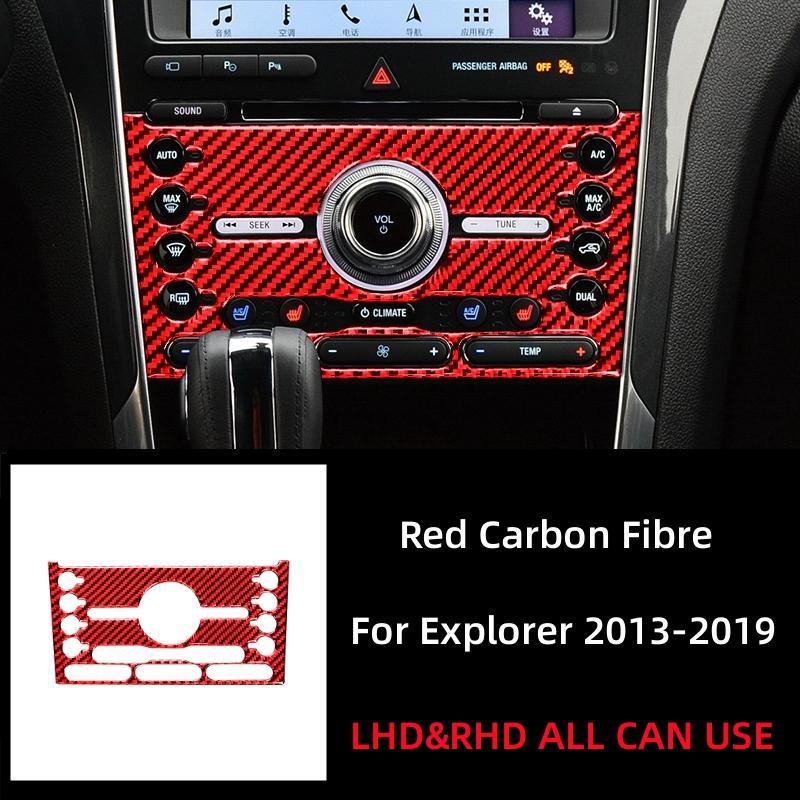 Carbon Fiber for Ford Explorer 2013-2019 Accessories Interior Car Central Control Button Panel Decoration Frame Cover Stickers красный
Carbon Fiber for Ford Explorer 2013-2019 Accessories Interior Car Central Control Button Panel Decoration Frame Cover Stickers красный
