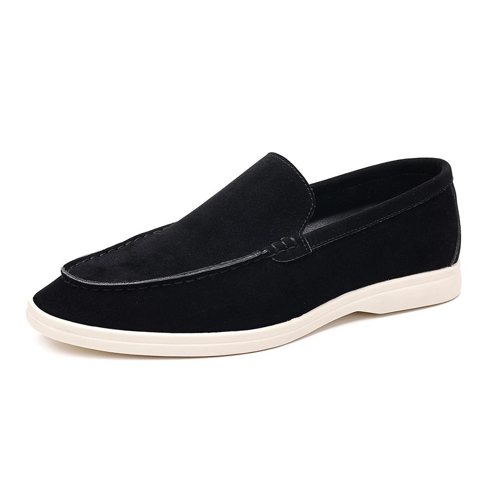 British retro casual one-pedal driving shoes high-end casual lazy shoes couple shoes 39 чорний
British retro casual one-pedal driving shoes high-end casual lazy shoes couple shoes 39 чорний