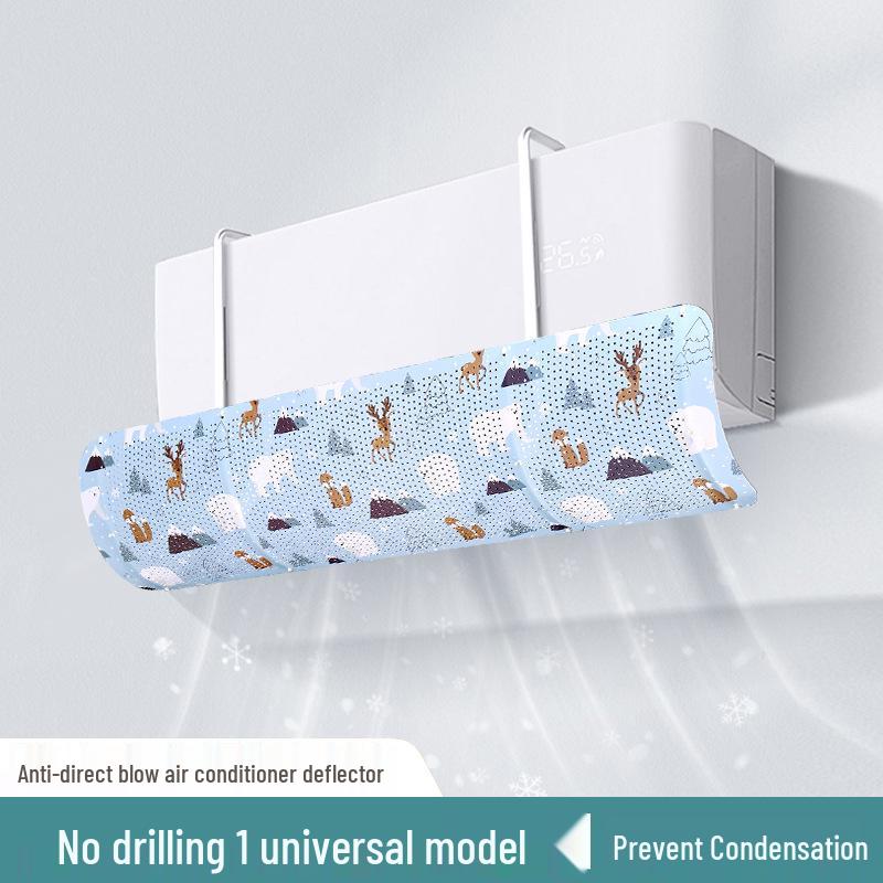 Універсальний вітровик кондиціонера: Захист від прямого обдування, настінний, вітрозахисний екран для спалень та вагітних жінок.
Універсальний вітровик кондиціонера: Захист від прямого обдування, настінний, вітрозахисний екран для спалень та вагітних жінок.