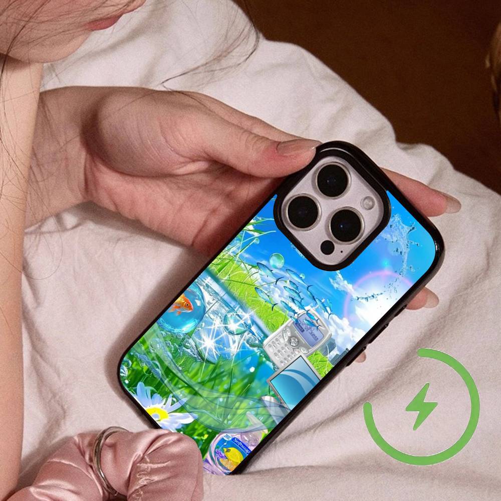 Frutiger Aero Promax Magnetic For IPhone 17 16 14 13 12 11 15 Pro Air Max Plus Phone Case Wireless Charge iPhone 17 Air
Frutiger Aero Promax Magnetic For IPhone 17 16 14 13 12 11 15 Pro Air Max Plus Phone Case Wireless Charge iPhone 17 Air