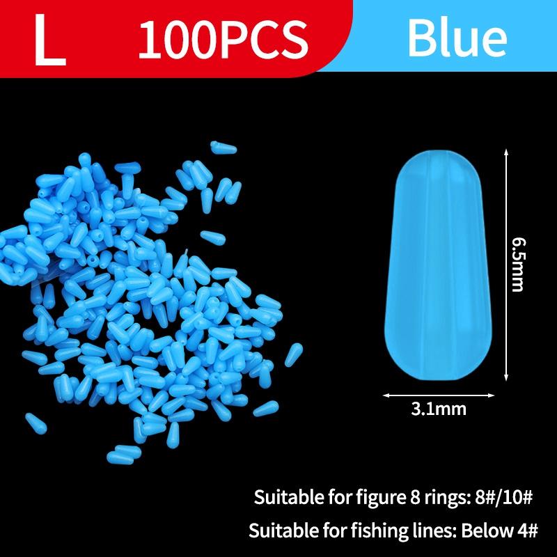 100pcs Silicone Anti Entanglement Bean Through-Hole Fishing Bean Sea Carp Fishing Float Fly Fishing Rubber Bean Anti Angle Beads
100pcs Silicone Anti Entanglement Bean Through-Hole Fishing Bean Sea Carp Fishing Float Fly Fishing Rubber Bean Anti Angle Beads