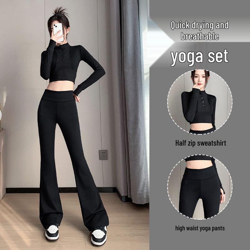 Women s High-End 2024 Yoga Suit Set: Quick-Dry Fitness & Running Micro Flare Pants Large
Women s High-End 2024 Yoga Suit Set: Quick-Dry Fitness & Running Micro Flare Pants Large