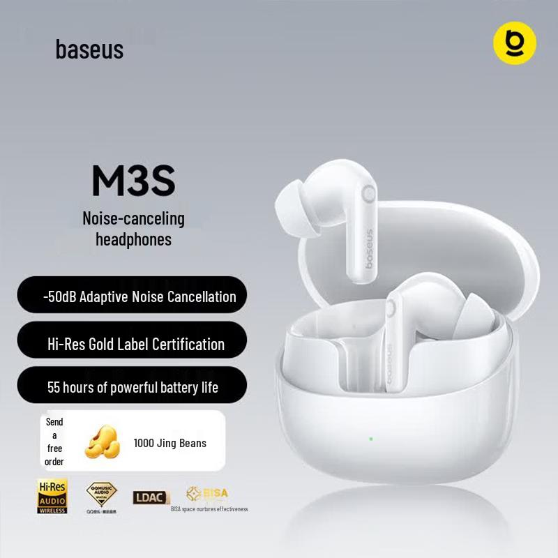 Baseus Bowie M3s In-ear True Wireless Bluetooth Earbuds
Baseus Bowie M3s In-ear True Wireless Bluetooth Earbuds