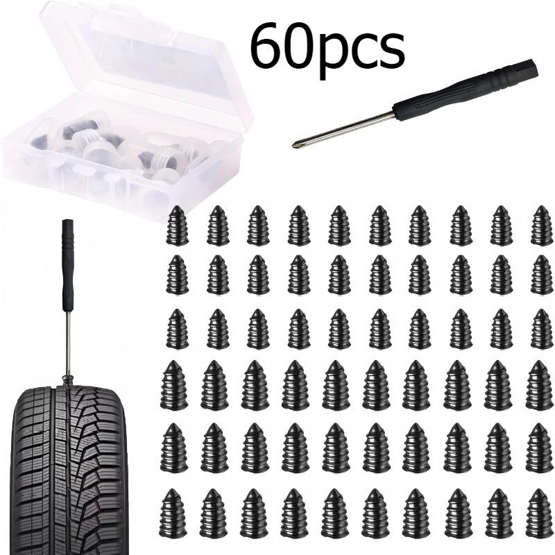 70/60pcs Flat Tire Repair Kit with Vacuum Tool -Heavy Duty Tire Plugs ,Screwdriver Box for Car Puncture Repair Tyre Repair Set
70/60pcs Flat Tire Repair Kit with Vacuum Tool -Heavy Duty Tire Plugs ,Screwdriver Box for Car Puncture Repair Tyre Repair Set
