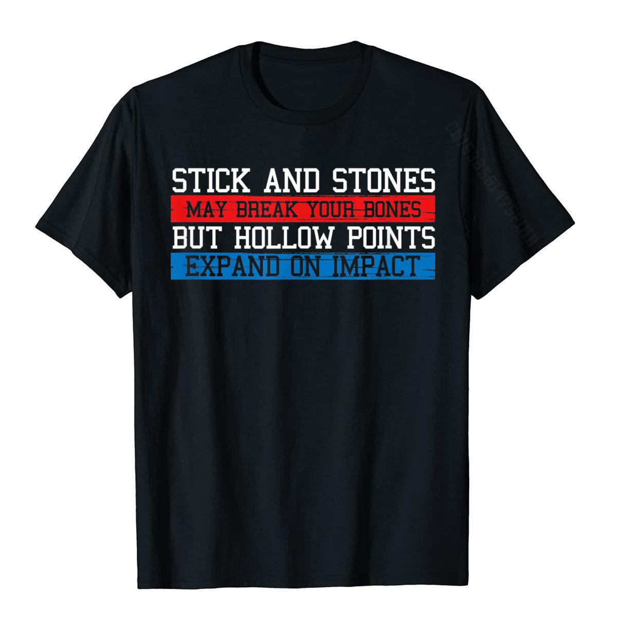 Sticks Stones May Break Bones Hollow Points Expand Funny T-Shirt Cotton Funny T Shirt Oversized Men Top T-Shirts Fashionable 3XL чорний
Sticks Stones May Break Bones Hollow Points Expand Funny T-Shirt Cotton Funny T Shirt Oversized Men Top T-Shirts Fashionable 3XL чорний