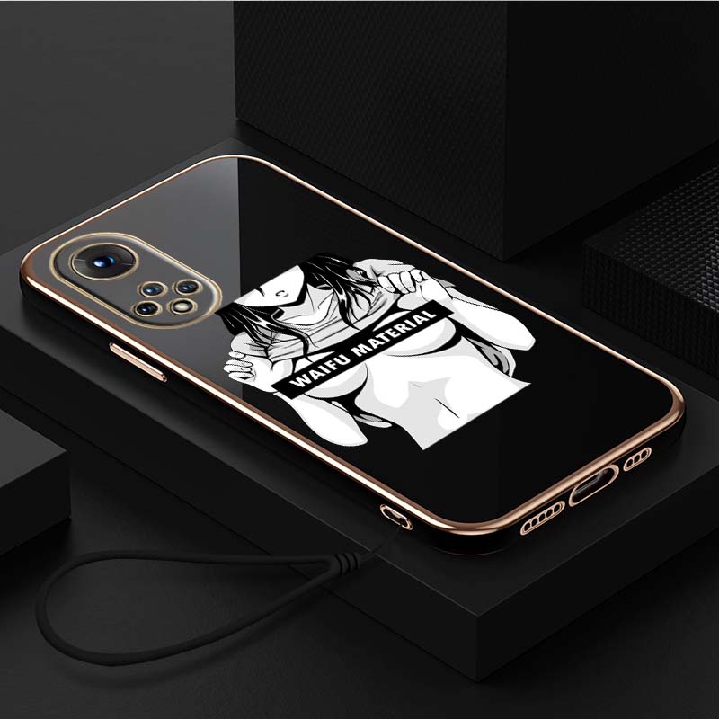 Роскошный чехол для телефона из ТПУ с ремешком для Huawei Y6P Y7 Y9 Prime 2019 Y9S Honor 70 90 Lite X7A X9A 5G, чехлы A16 Sugoi Senpai Anime Waifu art Cover
Роскошный чехол для телефона из ТПУ с ремешком для Huawei Y6P Y7 Y9 Prime 2019 Y9S Honor 70 90 Lite X7A X9A 5G, чехлы A16 Sugoi Senpai Anime Waifu art Cover