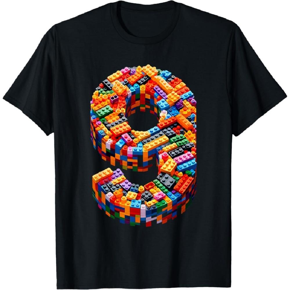9 Year Old Blocks Building Master Builder 9th Birthday Boy T-Shirt XXXXXL
9 Year Old Blocks Building Master Builder 9th Birthday Boy T-Shirt XXXXXL